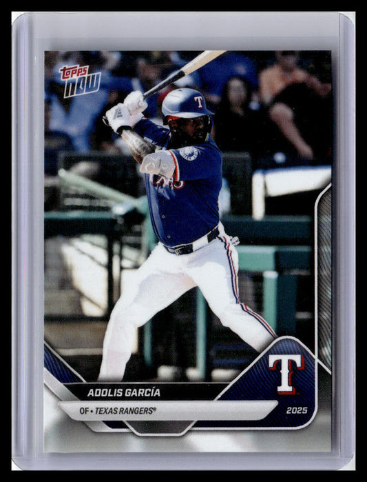2025 Topps Now Road to Opening Day Texas Rangers #OD-141 Adolis Garcia