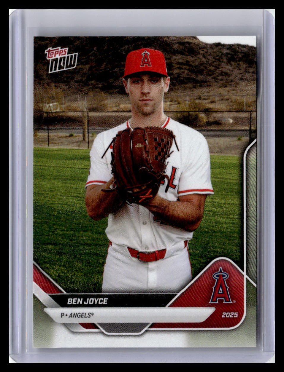 2025 Topps Now Road to Opening Day Los Angeles Angels #OD-116 Ben Joyce