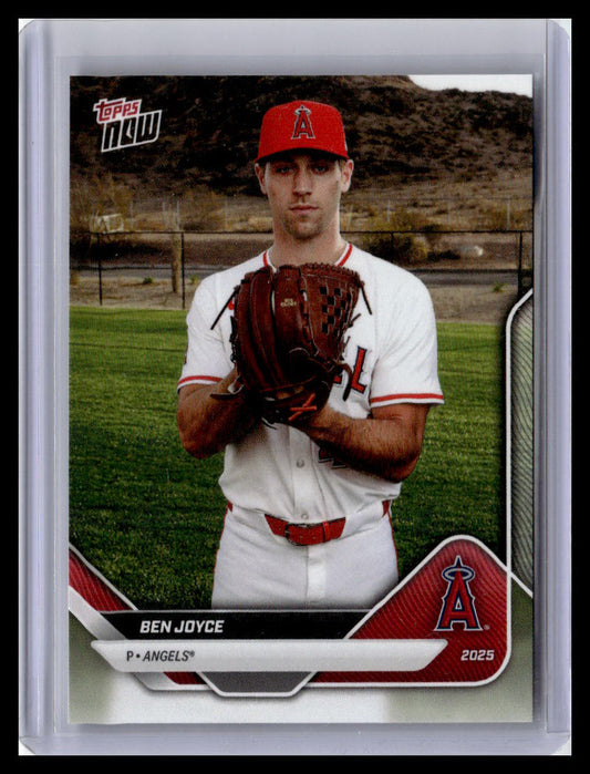 2025 Topps Now Road to Opening Day Los Angeles Angels #OD-116 Ben Joyce