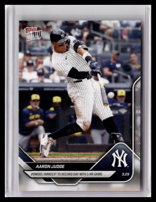 2025 Topps Now #18 Aaron Judge