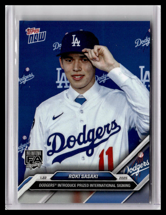 2024-25 Topps Now Off-Season #OS-16 Roki Sasaki