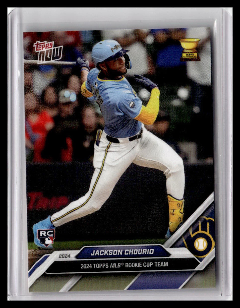 2024 Topps Now Rookie Cup #RC-7 Jackson Chourio