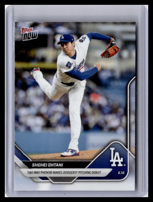 2025 Topps Now #307 Shohei Ohtani