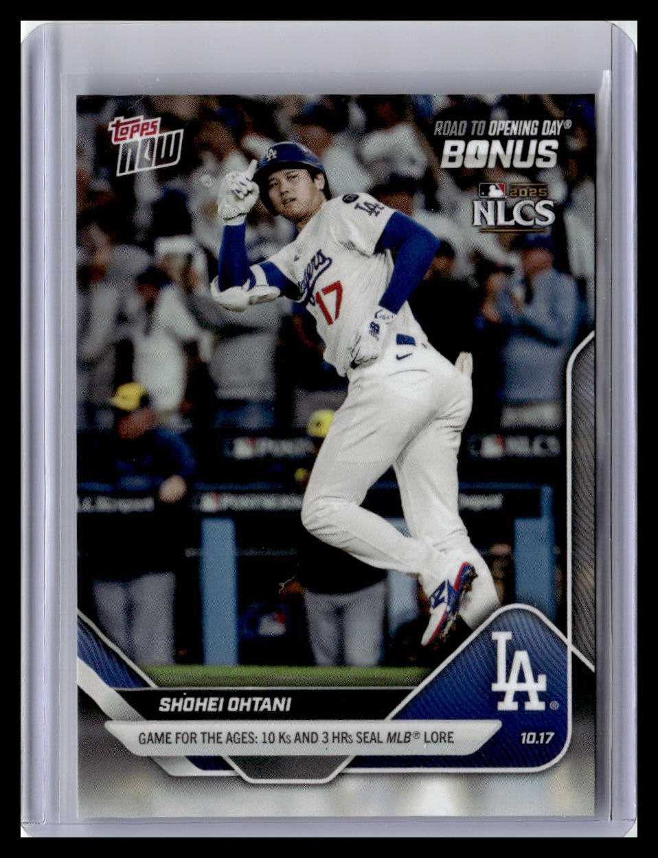 2025 Topps Now Road to Opening Day Bonus #ODB23 Shohei Ohtani