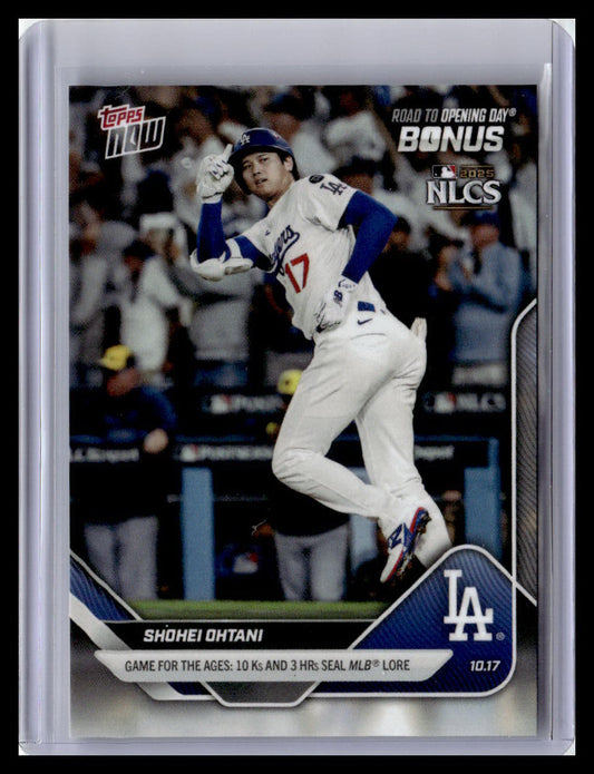 2025 Topps Now Road to Opening Day Bonus #ODB23 Shohei Ohtani