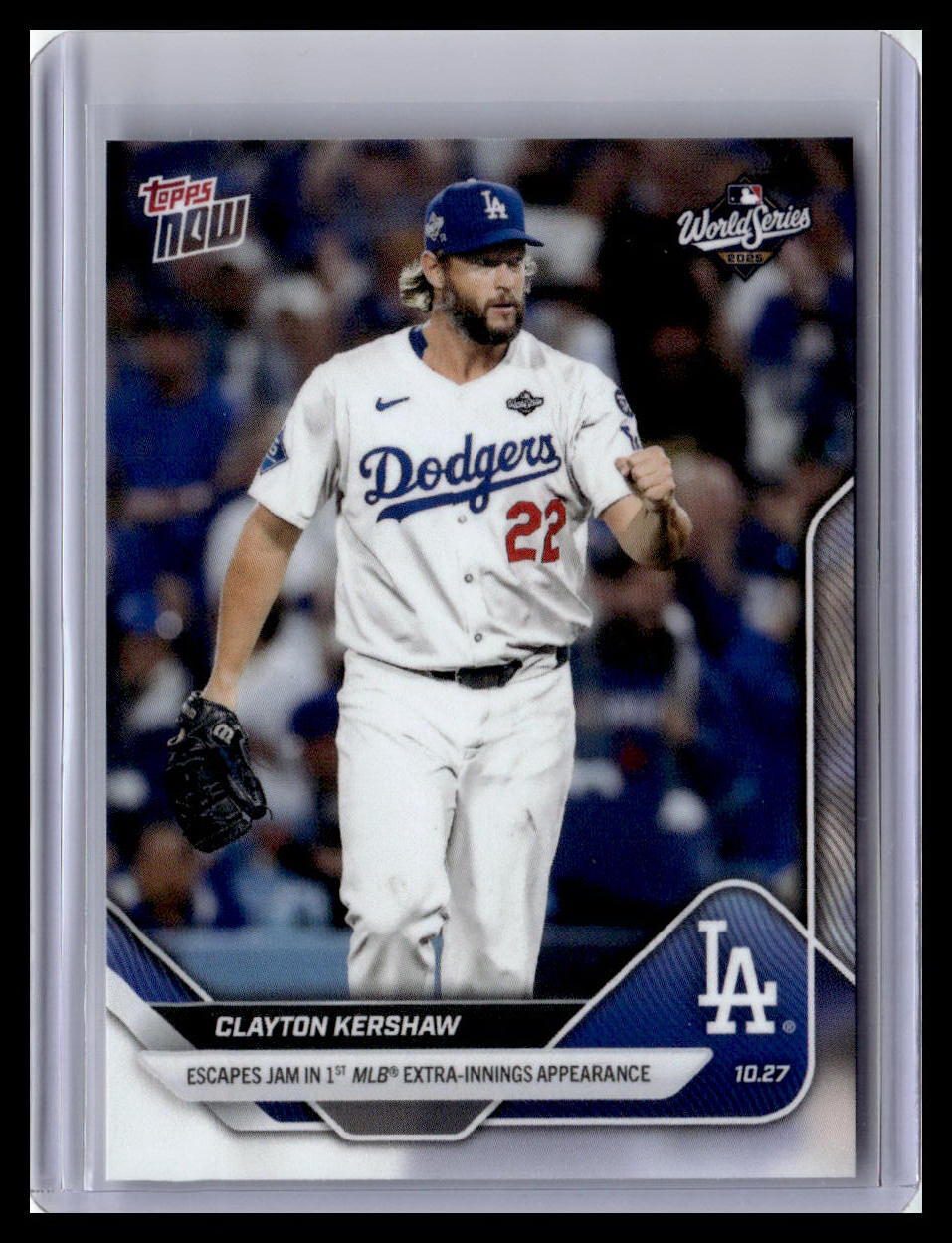 2025 Topps Now #905 Clayton Kershaw
