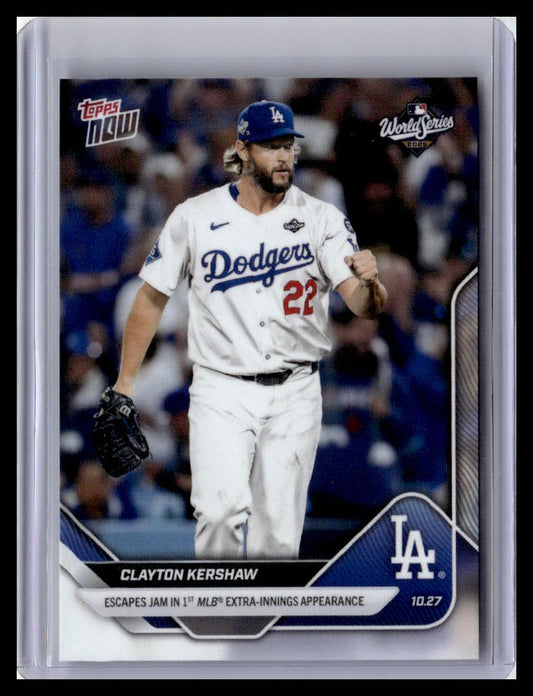 2025 Topps Now #905 Clayton Kershaw