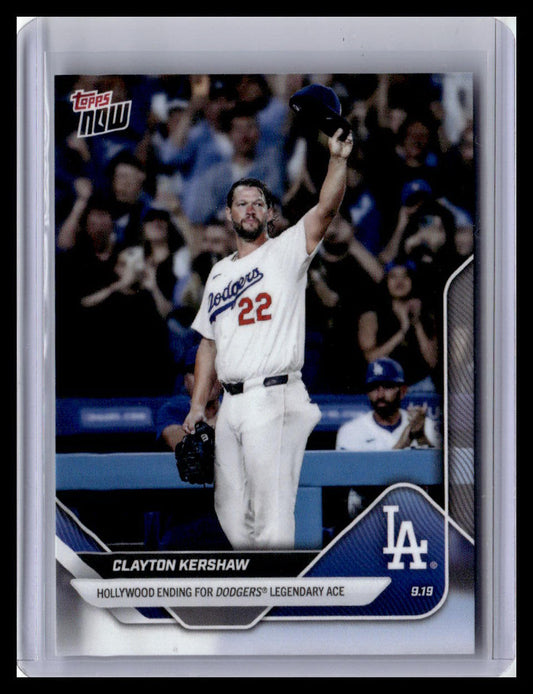 2025 Topps Now #734 Clayton Kershaw
