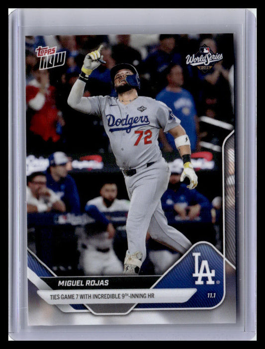 2025 Topps Now #921 Miguel Rojas
