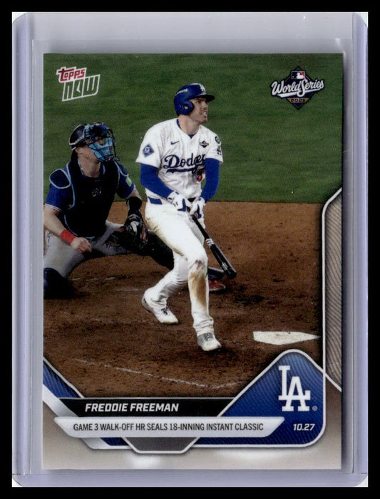 2025 Topps Now #908 Freddie Freeman