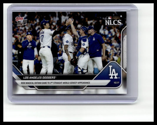 2025 Topps Now #883 Los Angeles Dodgers