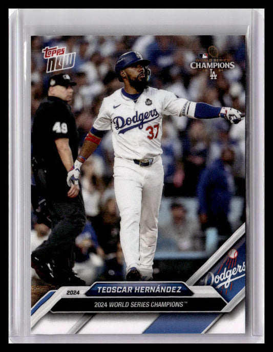 2024 Topps Now #WS-6 Teoscar Hernandez White