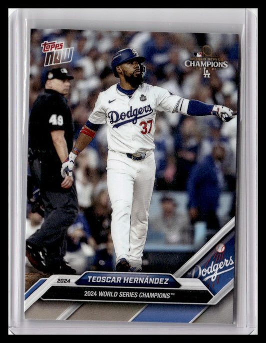 2024 Topps Now #WS-6 Teoscar Hernandez