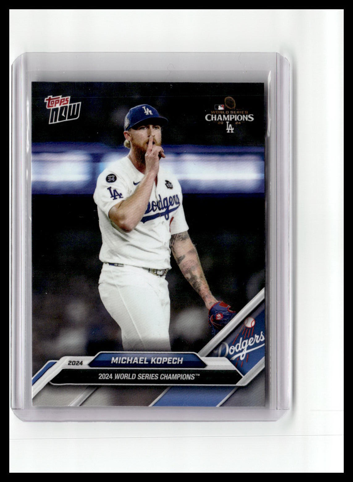 2024 Topps Now #WS-15 Michael Kopech White