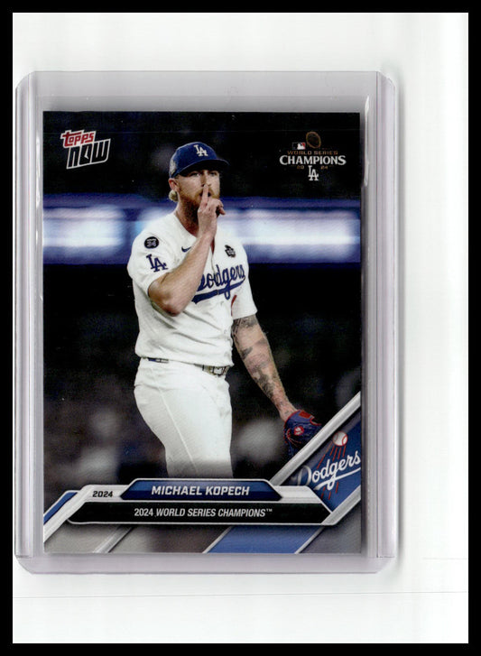 2024 Topps Now #WS-15 Michael Kopech White