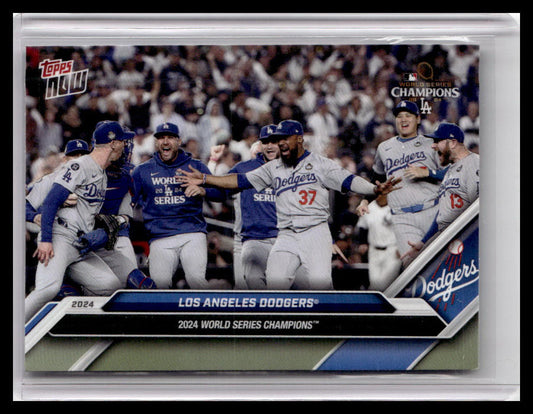 2024 Topps Now #WS-1 Los Angeles Dodgers