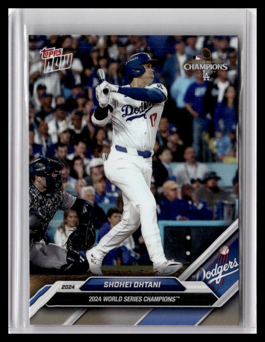 2024 Topps Now World Series Champions Los Angeles Dodgers #WS-2 Shohei Ohtani