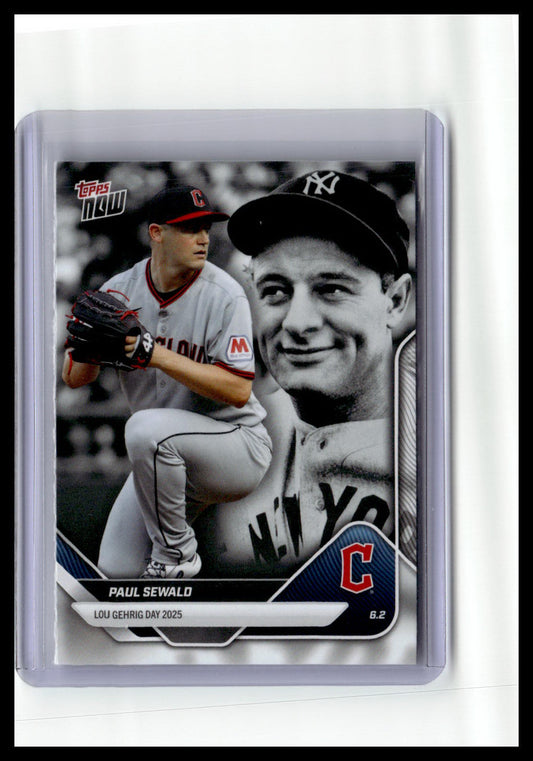 2025 Topps Now Lou Gehrig Day: Presented by Sarah Langs #LGD-PS Paul Sewald