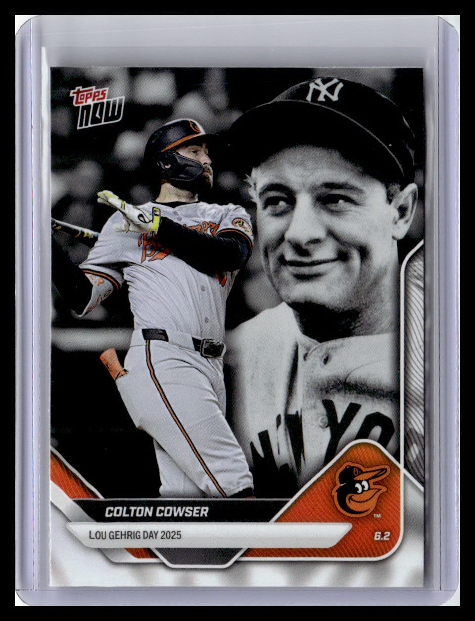 2025 Topps Now Lou Gehrig Day: Presented by Sarah Langs #LGD-CC Colton Cowser