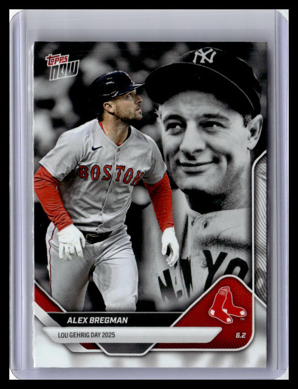 2025 Topps Now Lou Gehrig Day: Presented by Sarah Langs #LGD-AB Alex Bregman