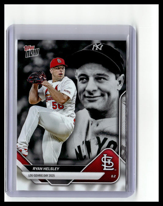 2025 Topps Now Lou Gehrig Day: Presented by Sarah Langs #LGD-RH Ryan Helsley