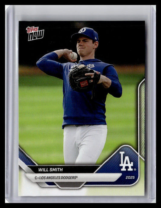 2025 Topps Now RTOD Los Angeles Dodgers J #OD-275 Will Smith