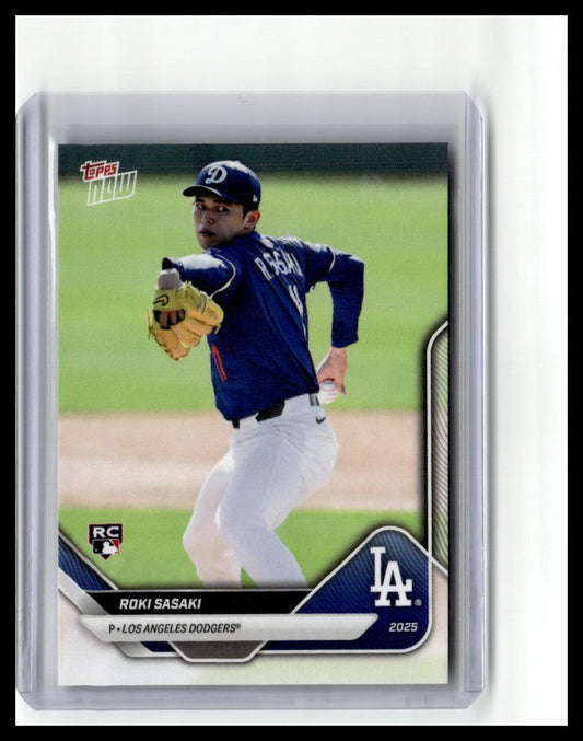 2025 Topps Now Road to Opening Day Los Angeles Dodgers J #OD-274 Roki Sasaki