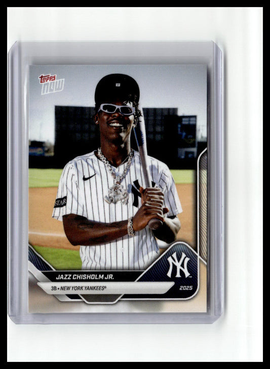 2025 Topps Now Road to Opening Day New York Yankees #OD-29 Jazz Chisholm Jr.