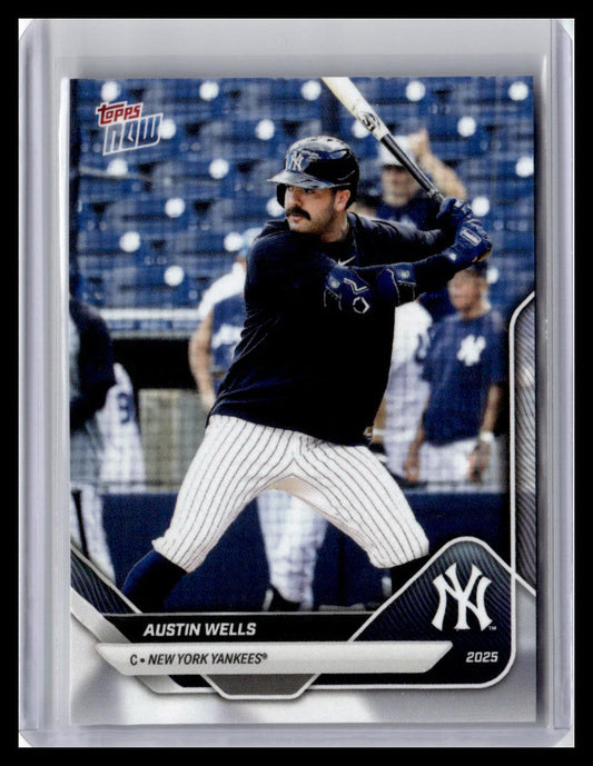 2025 Topps Now Road to Opening Day New York Yankees #OD-28 Austin Wells
