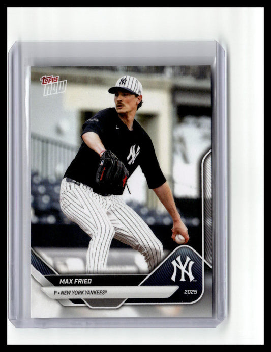 2025 Topps Now Road to Opening Day New York Yankees #OD-27 Max Fried