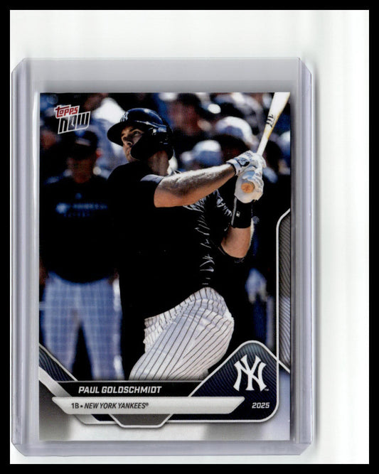 2025 Topps Now Road to Opening Day New York Yankees #OD-26 Paul Goldschmidt