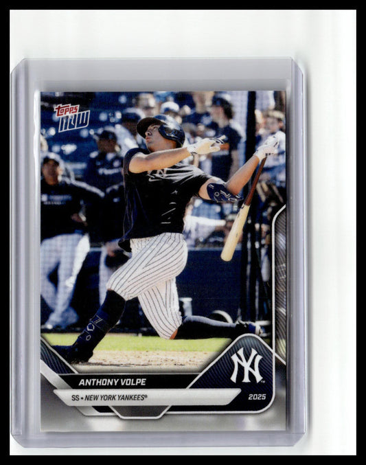 2025 Topps Now Road to Opening Day New York Yankees #OD-25 Anthony Volpe