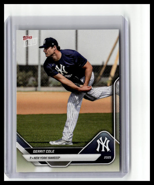 2025 Topps Now Road to Opening Day New York Yankees #OD-22 Gerrit Cole