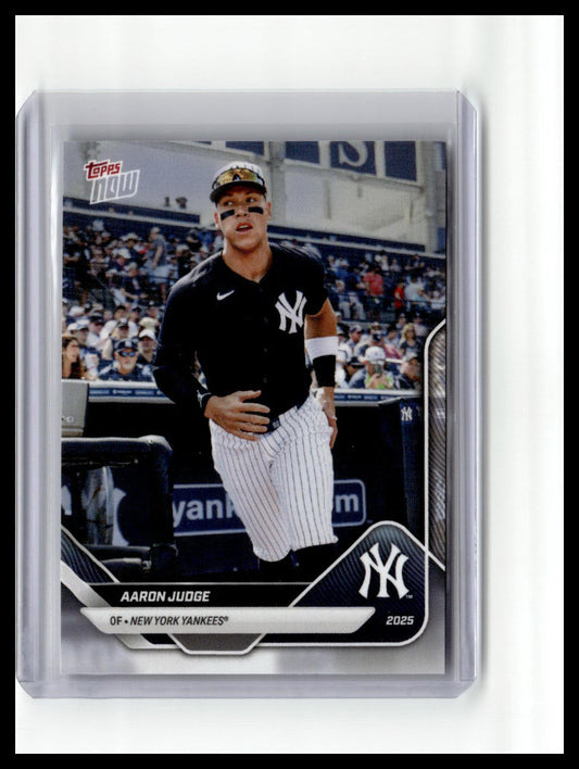 2025 Topps Now Road to Opening Day New York Yankees #OD-21 Aaron Judge