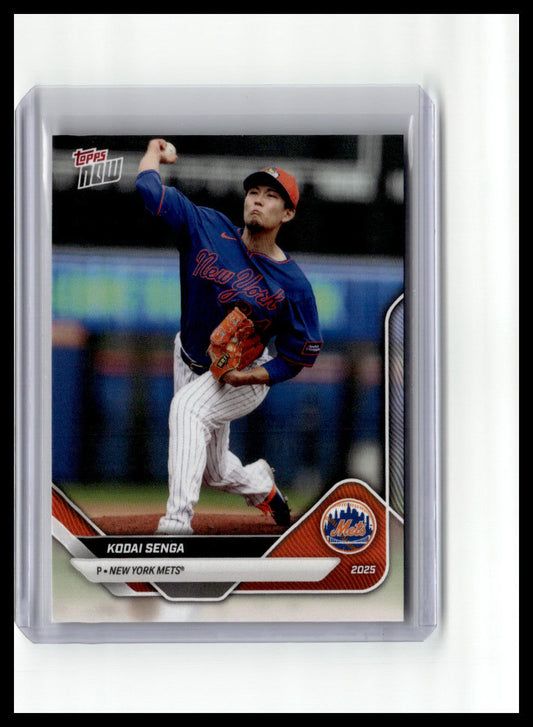 2025 Topps Now Road to Opening Day New York Mets #OD-177 Kodai Senga