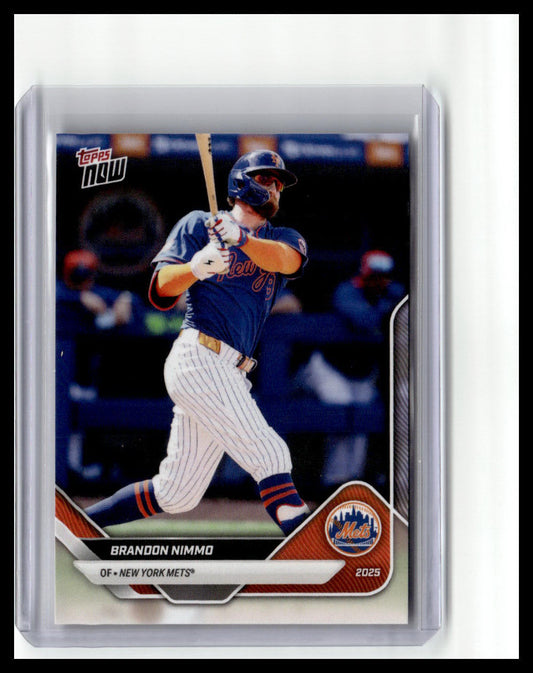 2025 Topps Now Road to Opening Day #OD-174 Brandon Nimmo