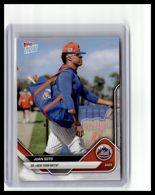 2025 Topps Now Road to Opening Day New York Mets #OD-171 Juan Soto