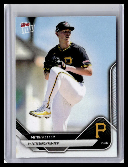 2025 Topps Now Road to Opening Day Pittsburgh Pirates #OD-237 Mitch Keller