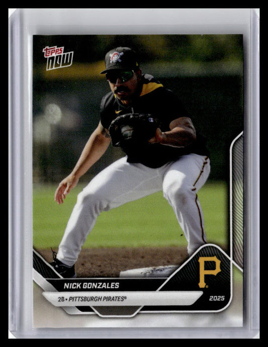 2025 Topps Now Road to Opening Day Pittsburgh Pirates #OD-235 Nick Gonzales