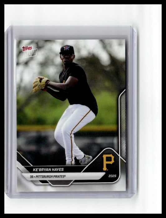 2025 Topps Now Road to Opening Day Pittsburgh Pirates #OD-234 Ke'Bryan Hayes
