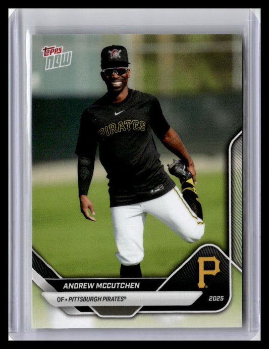 2025 Topps Now Road to Opening Day Pittsburgh Pirates #OD-233 Andrew McCutchen