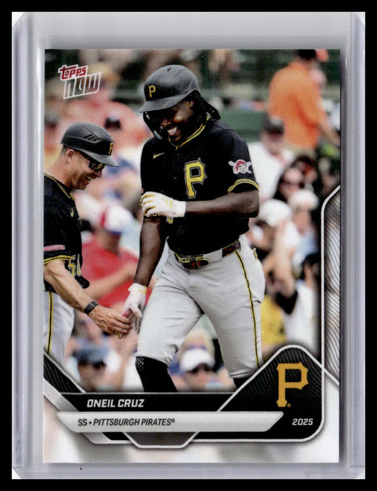 2025 Topps Now Road to Opening Day Pittsburgh Pirates #OD-232 Oneil Cruz