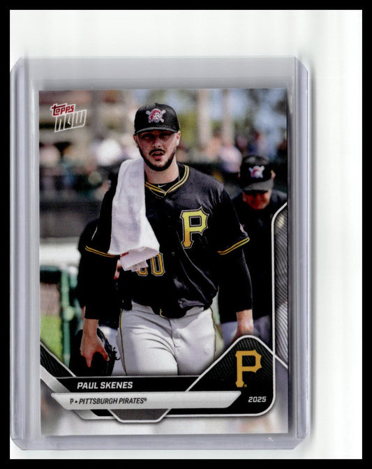 2025 Topps Now Road to Opening Day Pittsburgh Pirates #OD-231 Paul Skenes