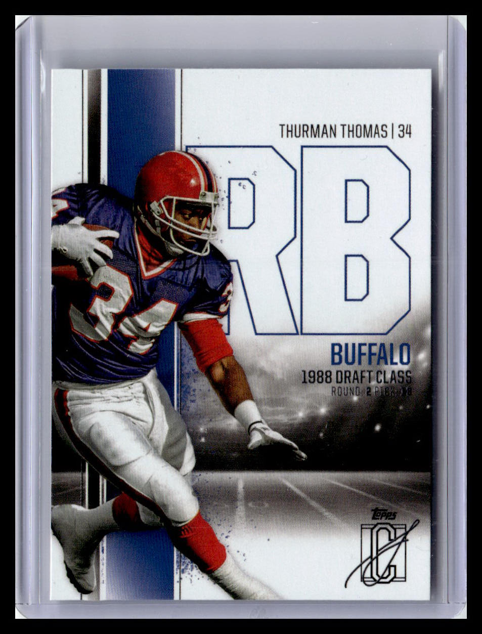 2024 Topps Signature Class #5 Thurman Thomas