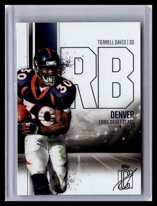 2024 Topps Signature Class #14 Terrell Davis