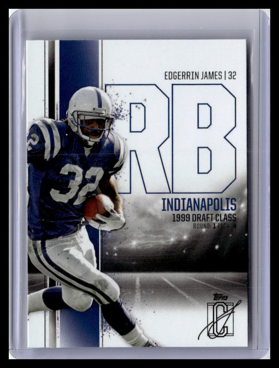2024 Topps Signature Class #21 Edgerrin James