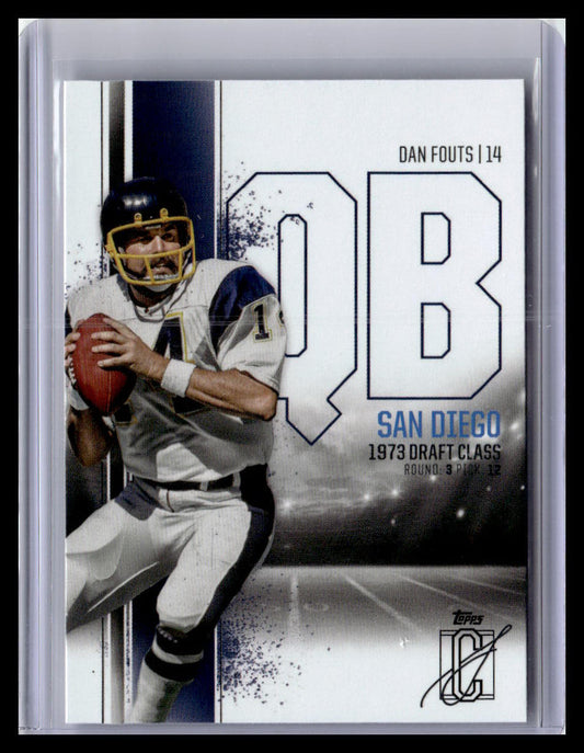 2024 Topps Signature Class #52 Dan Fouts
