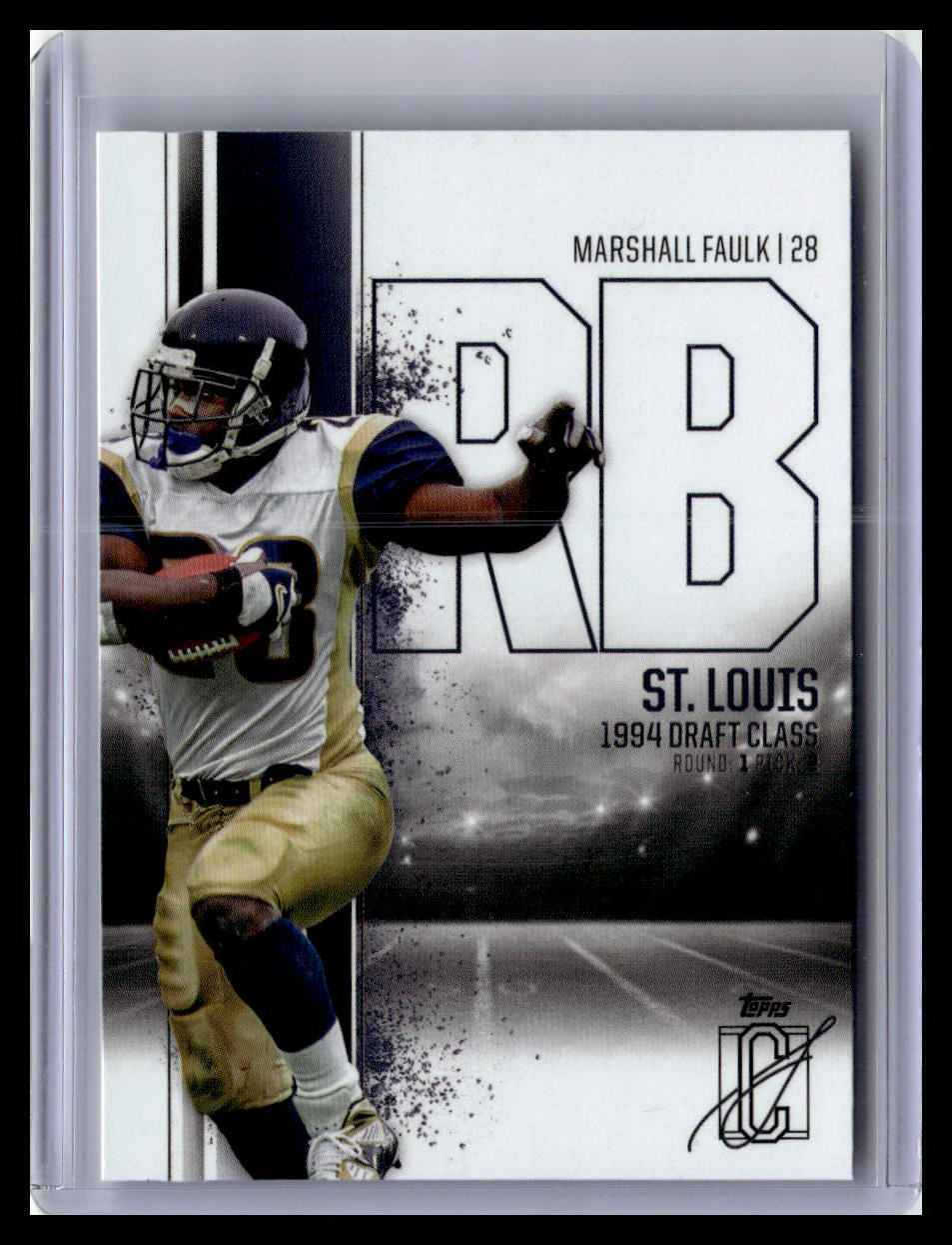 2024 Topps Signature Class #27 Marshall Faulk