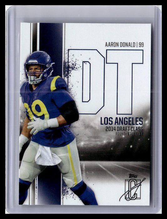 2024 Topps Signature Class #25 Aaron Donald