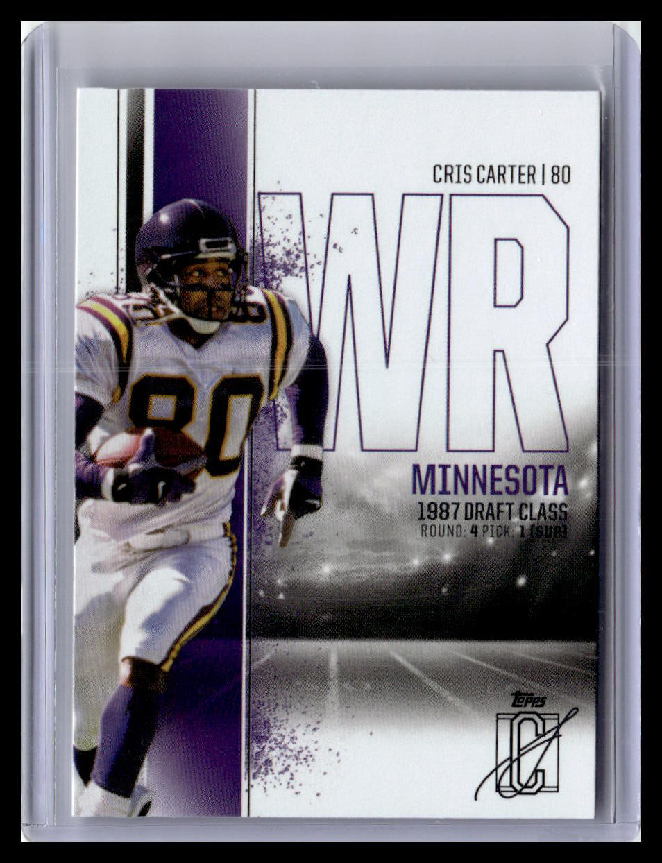 2024 Topps Signature Class #32 Cris Carter